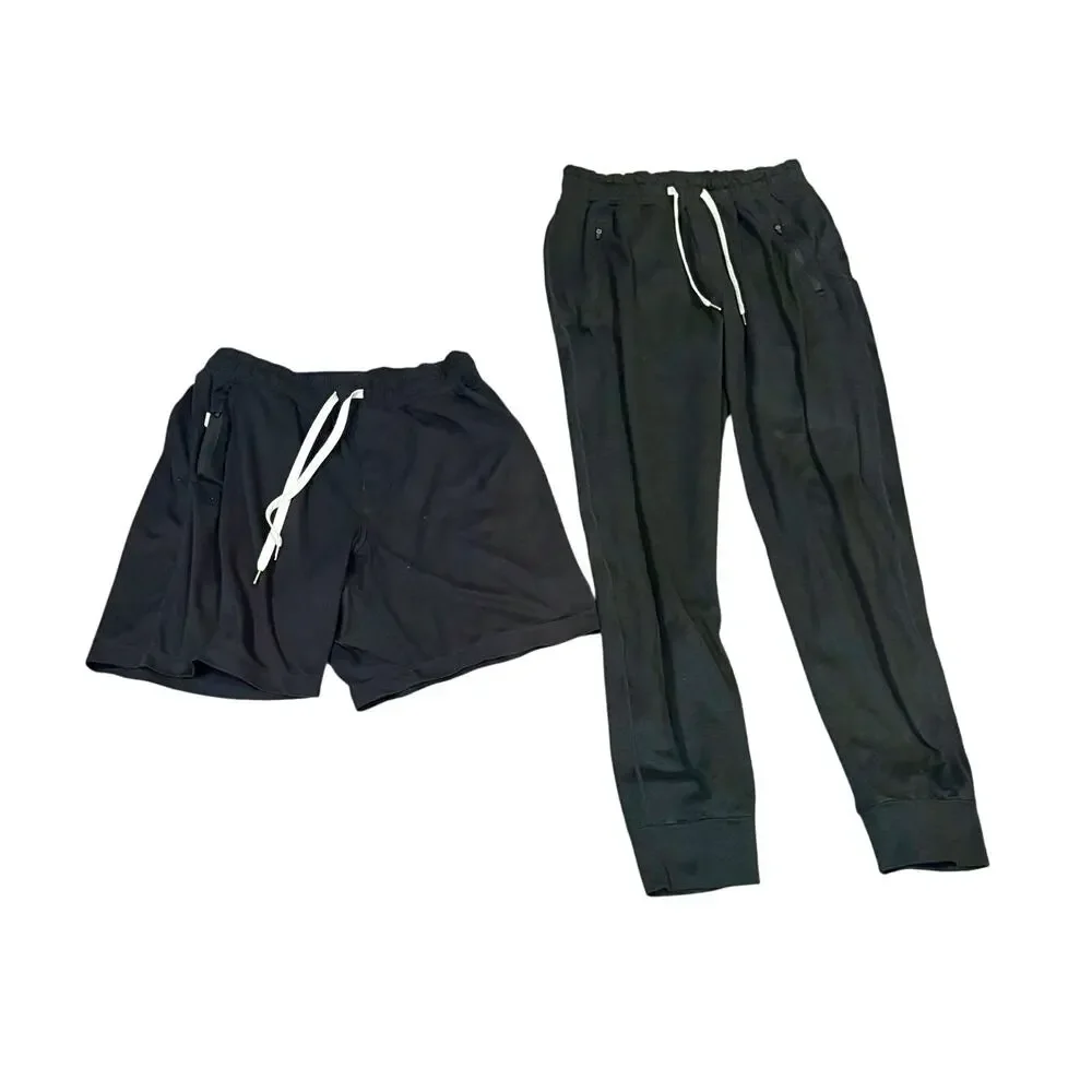 Men’s Vuori Ponto Shorts Pants Black size Medium M